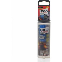 Logo Putty Εποξική Υγρό Κόλλας Μετάλλων Γκρι