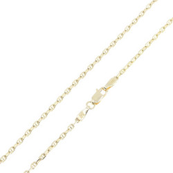 Αλυσίδα 9 Κ al'oro, κίτρινη, γκρέκα-θήτα 60 cm, 1740