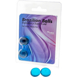 TALOKA Super Cold Effect Brazilian Balls 2τμχ
