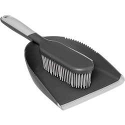 Σκουπάκι Με Φαράσι F-V Dustpan Rubber Grey 164747