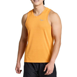 Saucony Stopwatch Singlet Ανδρικό Αθλητικό T-Shirt Πορτοκαλί SAM800277-MAH