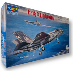 Trumpeter F-35C Lightning Συναρμολογούμενο Πλαστικό Μοντέλο Αεροπλάνου 1:32