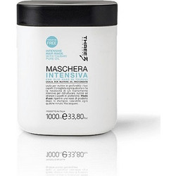 Faipa Three Hair Care Intensive Μάσκα Μαλλιών για Ταλαιπωρημένα Μαλλιά 1lt