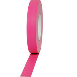 Fos Technologies STAGE TAPE 25mm X 50m Neon Pink - Φθορίζουσα υφασμάτινη ταινία gaffer 25mm - 50 m σε Neon Pink
