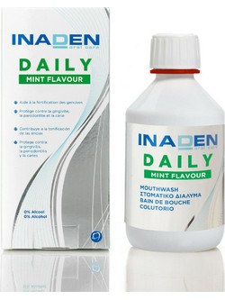 Inaden Daily Mint Στοματικό Διάλυμα για Προστασία Ούλων 500ml