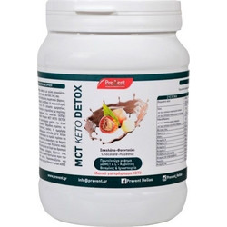 Prevent MCT Keto Detox Σοκολάτα Φουντούκι Υποκατάστατο Γεύματος 430gr