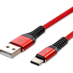 Καλώδιο USB-Type C 1m Κόκκινο Gold Series 8634 V-TAC