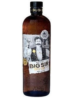 BIG SIR - Premium Χειροποίητο Ελληνικό Τζιν 100% recycled glass bottle 700ml