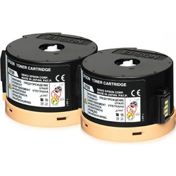 Epson C13S050710 Black Toner 2pcs