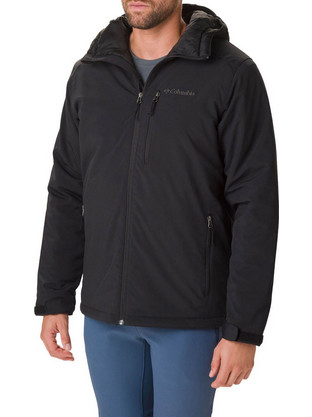 Columbia Gate Racer Αθλητικό Ανδρικό Μπουφάν Χειμωνιάτικο Softshell Μαύρο 1557532-014