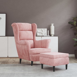 vidaXL Πολυθρόνα με Υποπόδιο 3115935