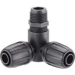 Claber Γωνιακό Ρακόρ με Σπείρωμα 1/2''(15-21 mm)