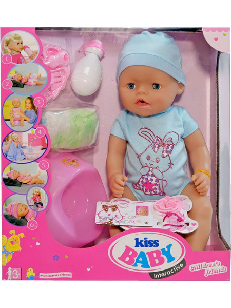Kider Toys Μωρό που Πίνει Γάλα & Κάνει Πιπί