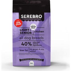 SEREBRO Light & Senior Mini Chicken 2kg