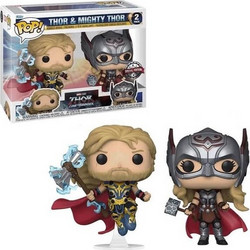 Funko Pop! Thor Love & Thunder Thor & Mighty Thor Exclusive