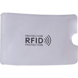 Anti-Scan Card protector - Θήκη Αλουμινίου RFID Silver Rfid
