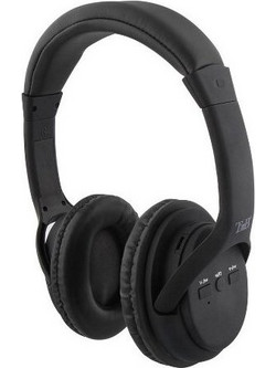 T'nB BHTAG Ενσύρματα & Ασύρματα Bluetooth Ακουστικά Over Ear Μαύρα