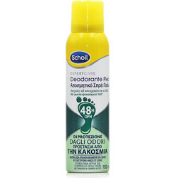 Scholl Fresh Step Αποσμητικό Spray 48h Χωρίς Αλουμίνιο για Μύκητες Ποδιών 150ml
