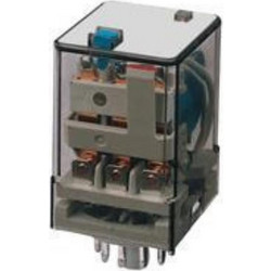 Ρελέ τύπου λυχνίας 8ποδών 70.2 10Α 2C/O 48VAC με κλειδί συγκράτησης και LED 70.2 ALION - 111-018481000