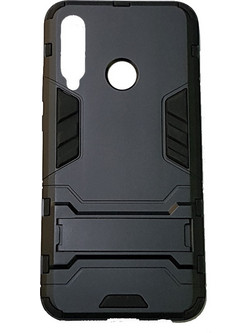 Θήκη Κινητού BBR Iron Αντικραδασμική (Armor - Shockproof ) με ενσωματωμένη βάση στήριξης (Kickstand ) για HONOR 20 LITE BLACK