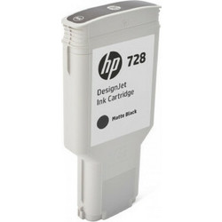HP 728 Matte Black Μελάνι Εκτυπωτή Inkjet 300ml
