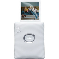 Fujifilm Instax Square Link White Έγχρωμος Φορητός Εκτυπωτής Φωτογραφιών με Mobile Print