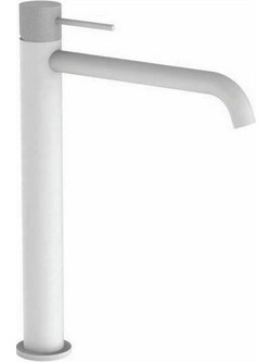 Μπαταρία Νιπτήρα Ψηλή με Βαλβίδα Teorema Lab 603411 White Matt
