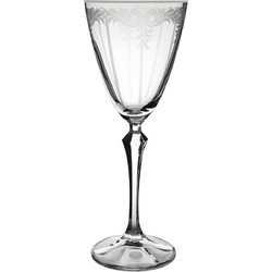 Crystalex Σετ Ποτήρια Κρασιού Κρυστάλλινα Κολωνάτα Elisabeth 250ml 6τμχ CLX08106022