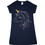 Pretty Baby Unicorn Παιδικό Νυχτικό Βαμβακερό Καλοκαιρινό Navy Μπλε 63145