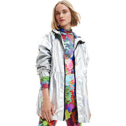 Desigual Rock Γυναικείο Μπουφάν Μακρύ 23SWEW27-1001