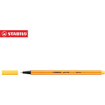 STABILO point 88 Μαρκαδόρος λεπτής γραφής 0.4mm Κίτρινο