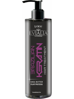 Yanni Extensions Evialia Brazilian Ισιωτική Θεραπεία Μαλλιών Κερατίνης για Φριζάρισμα 150ml