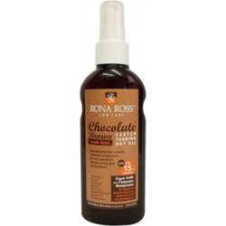 Rona Ross Chocolate Brown Suntan Oil Spf15 160ml