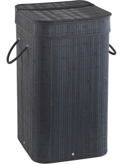 Gedy TA38 Black Καλάθι Ρούχων 68L Με Αφαιρούμενη Τσάντα
