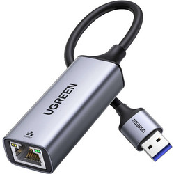Ugreen 50922 Ενσύρματος Ethernet USB Αντάπτορας Δικτύου 1Gbps