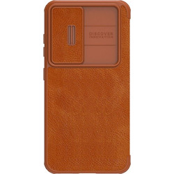 Nillkin Qin Leather Back Cover Brown (Samsung Galaxy S23 Plus)