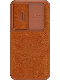 Nillkin Qin Leather Back Cover Brown (Samsung Galaxy S23 Plus)