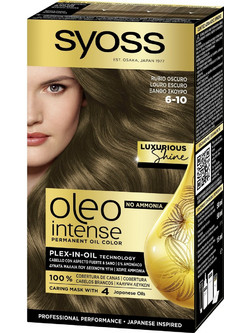 Syoss Oleo Intense 6-10 Ξανθό Σκούρο Χρωμομάσκα Μαλλιών