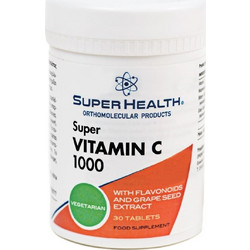 Super Health Super Vitamin C 1000 30 Ταμπλέτες
