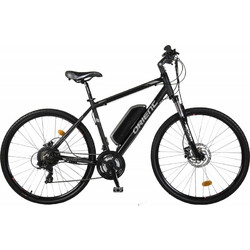 Orient Bikes E-Bike Cross Street Ηλεκτρικό Ποδήλατο Trekking 28" με 21 Ταχύτητες και Δισκόφρενα Μαύρο
