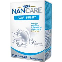 Nestle Nancare Flora Support Προβιοτικά για Παιδιά 14x1.8gr