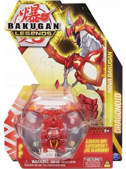 Spin Master Bakugan Legends Nova Dragonoid Red Φιγούρα Δράσης για 6+ Ετών