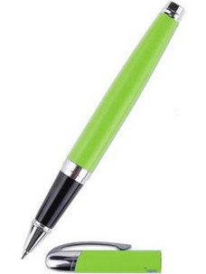 MP Elegant Green Στυλό Υγρής Μελάνης 0.5mm Μαύρο