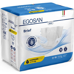 Egosan All in One Diapers Extra Large Πάνες Ακράτειας 2 Σταγόνες 30τμχ