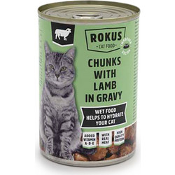 Rokus Chunks in Gravy Αρνί 415gr
