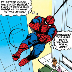 Marvel Spider-Man (Daily Bugle) Canvas 40 x 40cm - DC95398