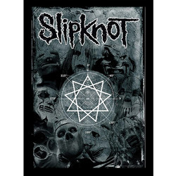 Slipknot (Pentagram) Wooden Framed Print (30x40) - FP10925P
