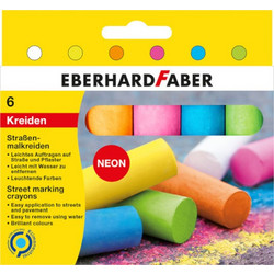Κιμωλίες Eberhard Street 6 Χρώματα