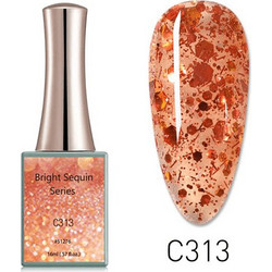Canni Bright Sequin C313 Glitter Ημιμόνιμο Βερνίκι Νυχιών 16ml