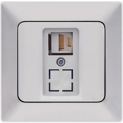 ΠΡΙΖΑ DATA MONH CAT 6 RJ 45 ΝΙΚΕΛ MAT